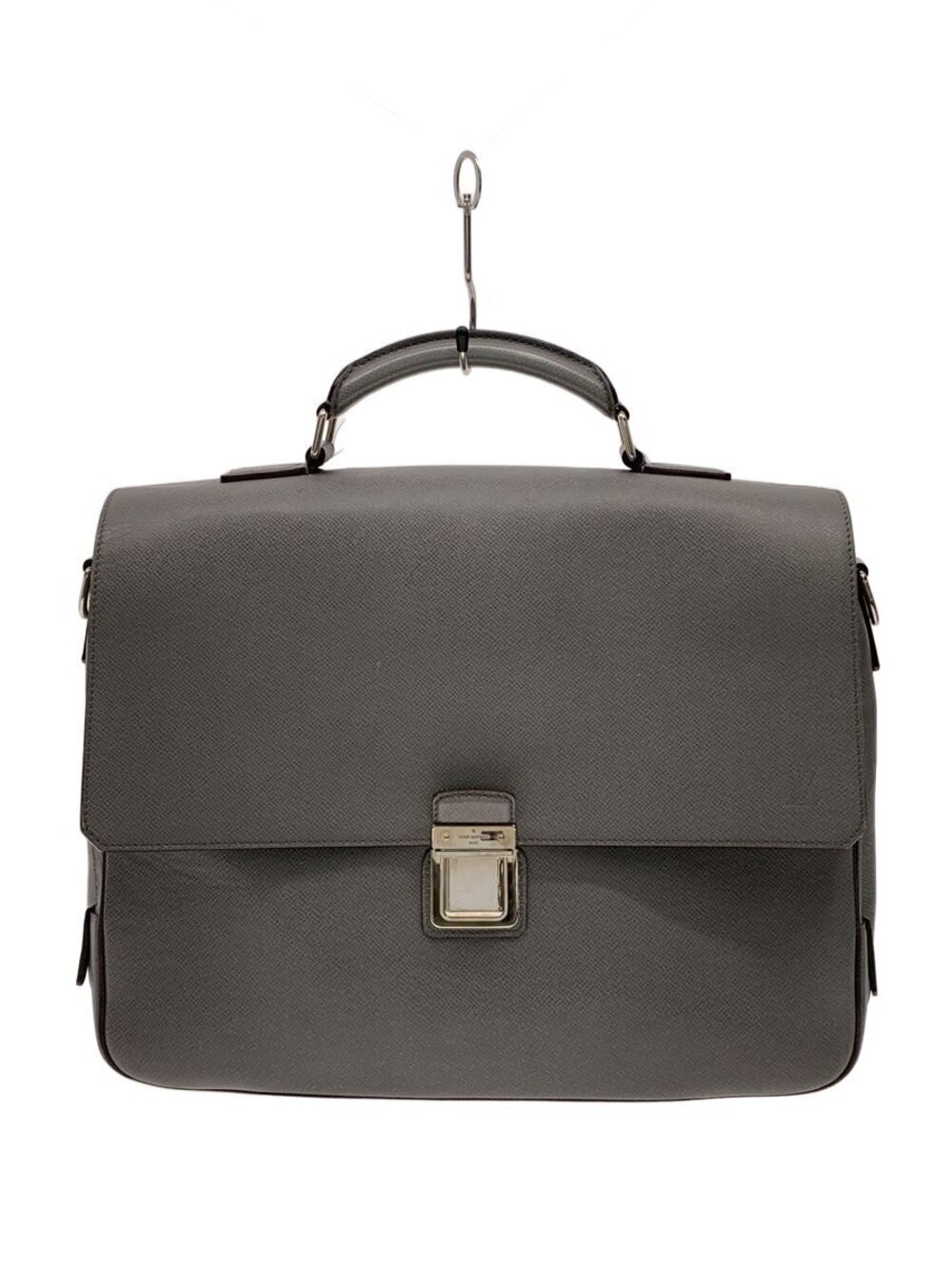 LOUIS VUITTON Vasili Taiga Leather Gray
